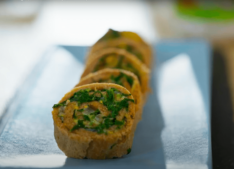 Mayo-Corn-Spinach-Pinwheel