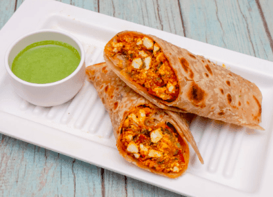 Paneer-Egg-Bhurji-Wrap