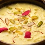 Enjoy delicious dessert after a wholesome meal with Paneer Kheer