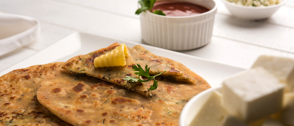 Aloo Methi Paratha