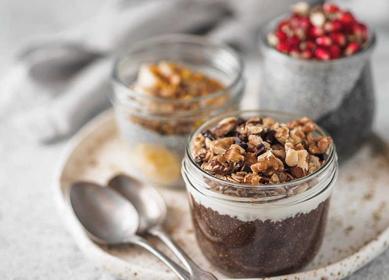 Overnight Oats Breakfast Recipe with Chocolate Spread