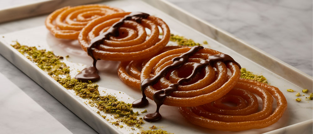 Choco spread fusion jalebi recipe