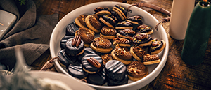 Bake Christmas Chocolate Swirl Cookies With Choco Spread