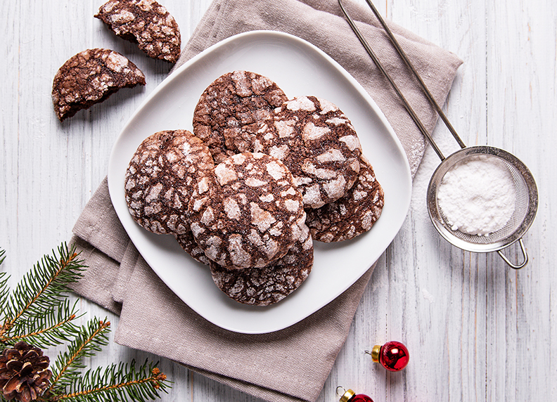 Choco spread swirl cookies
