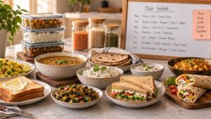 healthy meal prep ideas for indian families