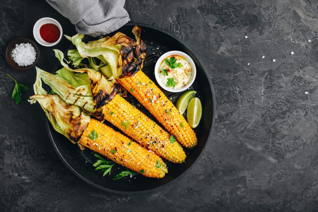 grilled corn on the cob